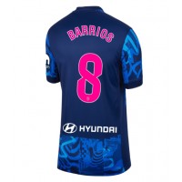 Atletico Madrid Pablo Barrios #8 Replica Third Shirt Ladies 2024-25 Short Sleeve